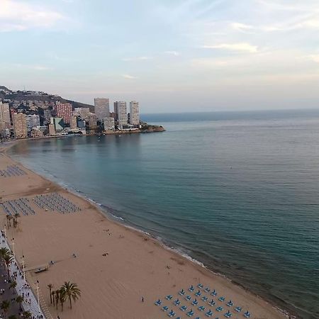 Estupendo Apartamento En Planta 23 Primera Linea Benidorm Dış mekan fotoğraf